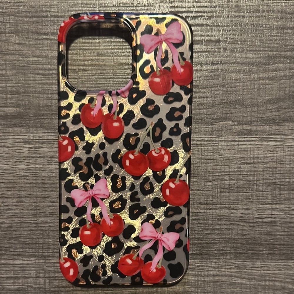 Red and Pink Protective Phone Case